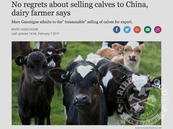 NZ Farmer Opinion - Mark Gascoigne February 2017